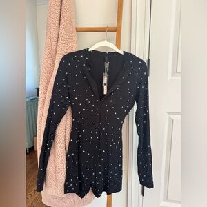 Skims Ribbed Romper- new with tags